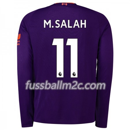 Fußballtrikots Liverpool M.Salah 11 Auswärts Trikotsatz 2018-2019 Langarm